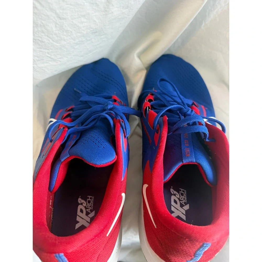 Nike Air Zoom Pegasus 16 New York Giants Blue Red‎ White Mens Running Shoes